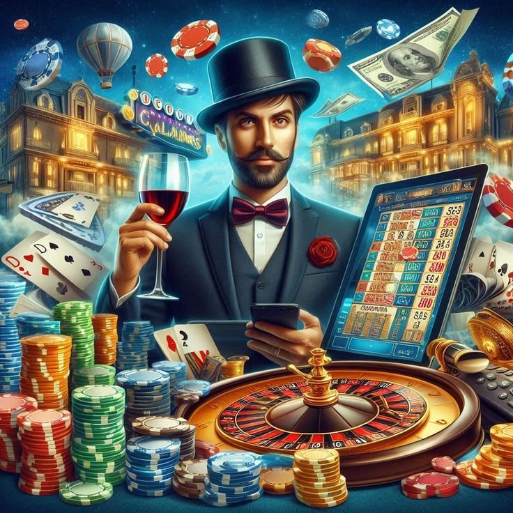 Responsible gaming message beside Football Star Deluxe content on 9xo for adults
